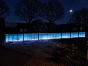 Palixon Zaun mit Beleuchtung