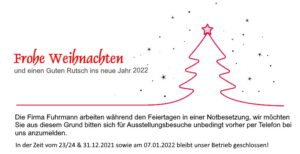 Öffnungszeiten Weihnachten 2022
